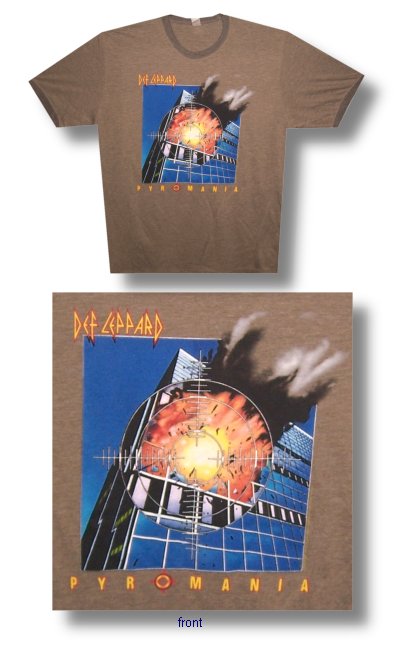 Def Leppard Pyromania Ringer 30/1 Tee 011
