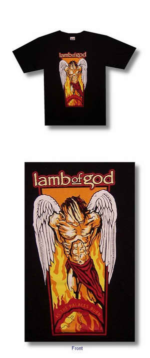 Lamb Of God As The Palaces Burn Tee 004
