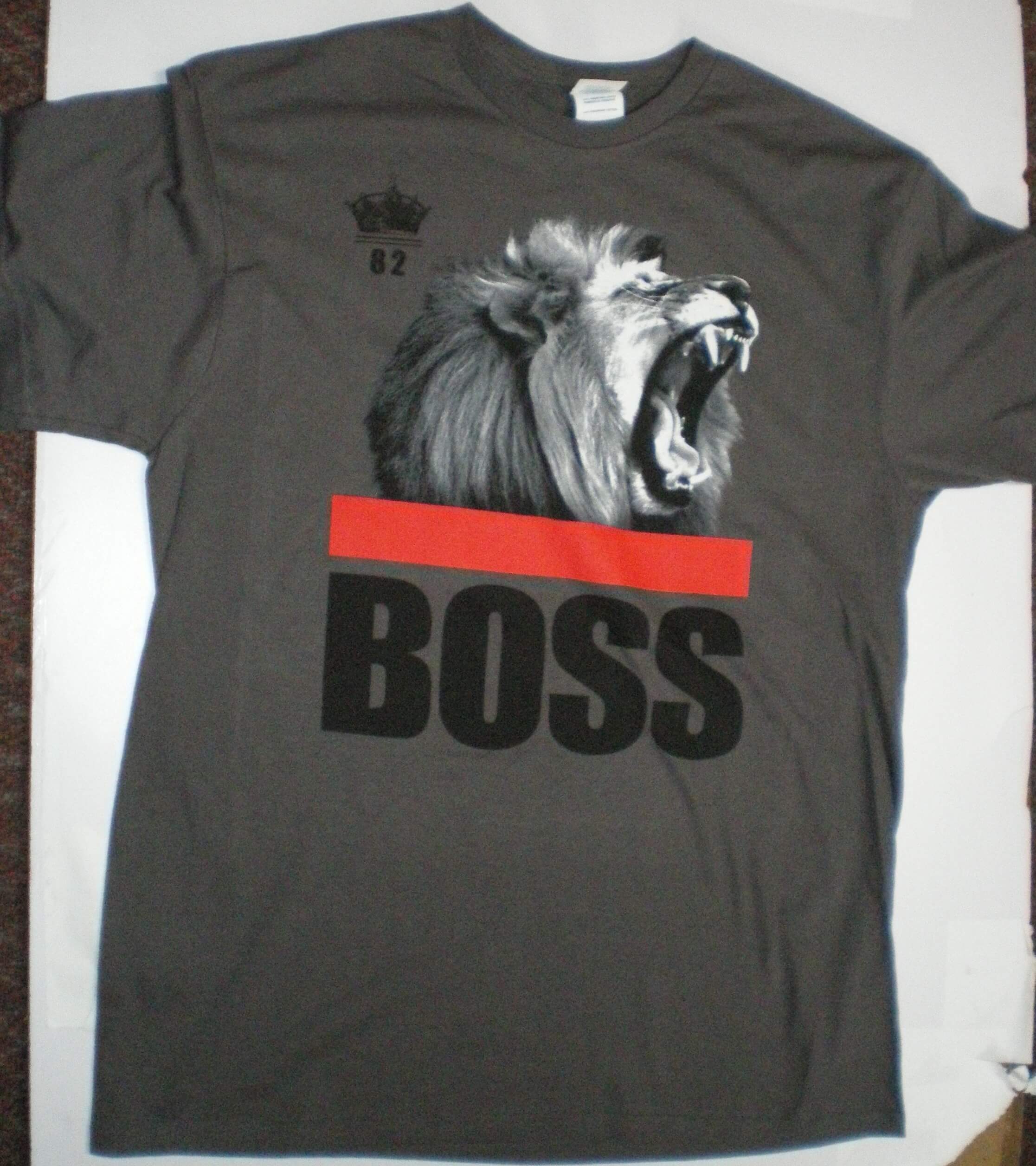 boss lion t shirt